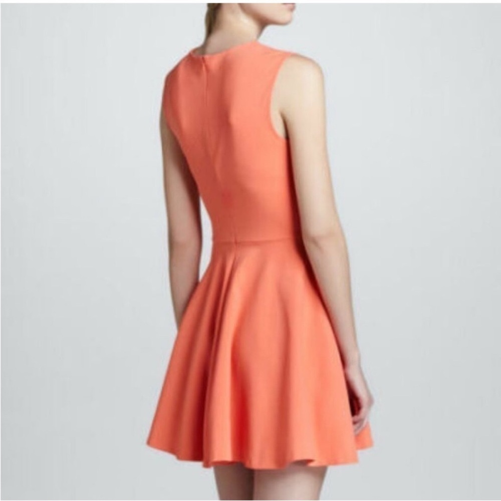 Diane Von Furstenberg Vibrant Orange Mini Dress